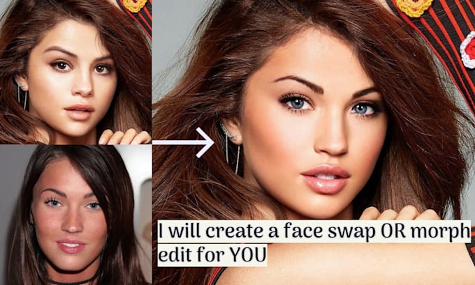do face swap or morphing edit