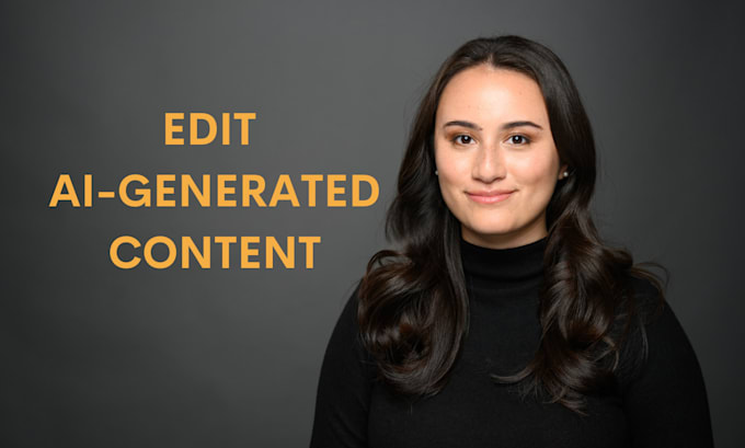 edit and rewrite your ai generated content