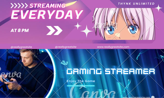 Do professional twitch channel art and creative twitch panel by ...