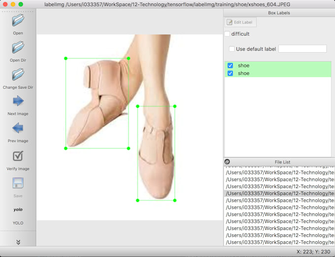 Do data labelling for computer vision and ai based projects by