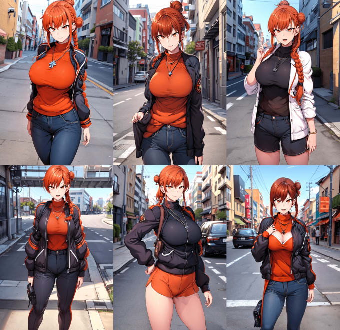 Create Anime Character Art In One Day With Aiue Oka Style By Agungmild