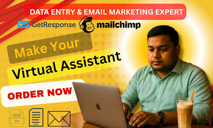 do email marketing lead research and data entry work