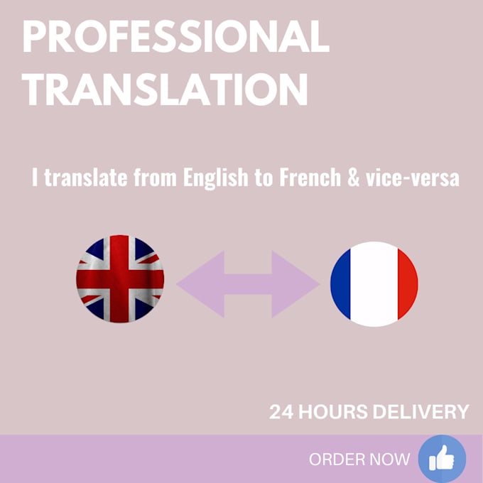 Perfectly translate from french to english by Hrspecialist4 Fiverr