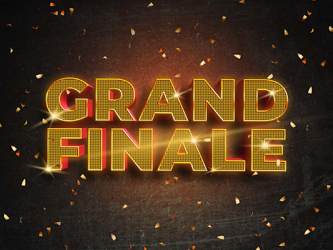 make custom 3d text or font design with faded gold effects