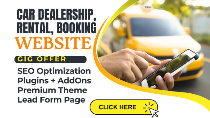 Design taxi booking chauffeur website with distance price calculator