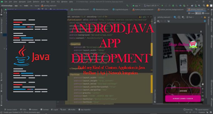 Develop android app java with firebase in android studio by Ibadnazir ...