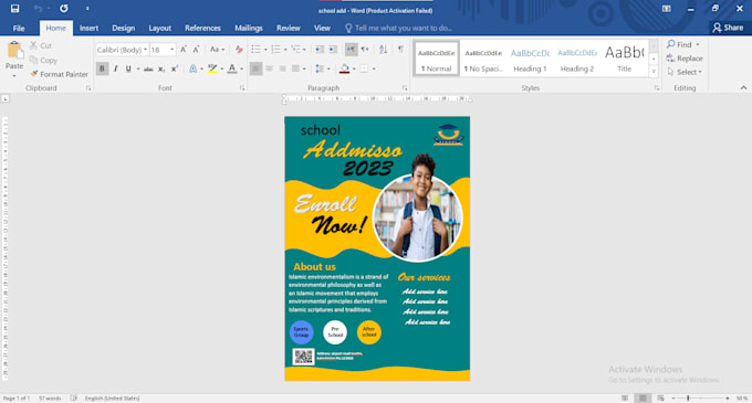 Create a custom brochure design for your business by Tahabarakzai | Fiverr
