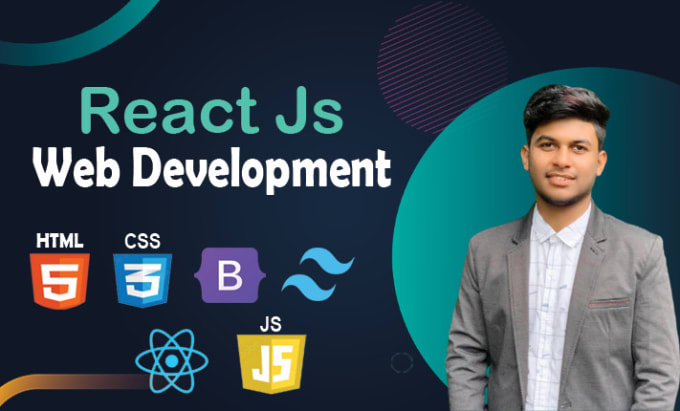 Be a frontend web developer using react, html, css, tailwind, and ...