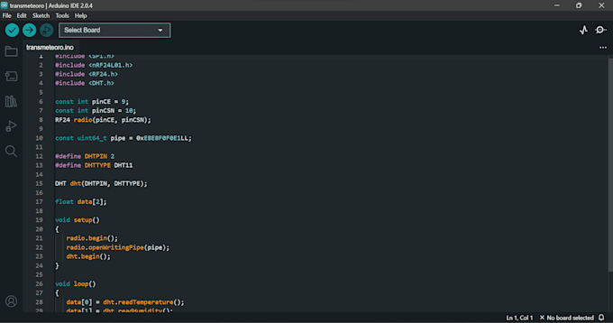 Do an arduino code by Humole | Fiverr