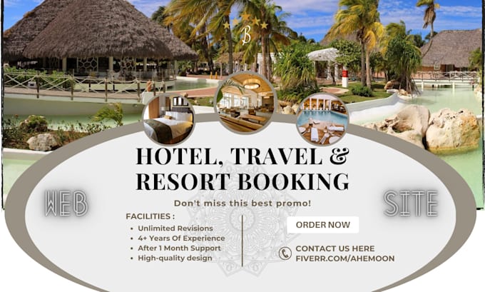 build hotel, travel, resort and vik booking wordpress website