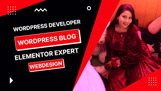 design redesign wordpress website, website development as a full stack developer