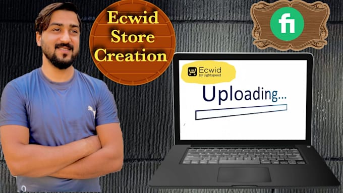 add or upload products and will update your ecwid store