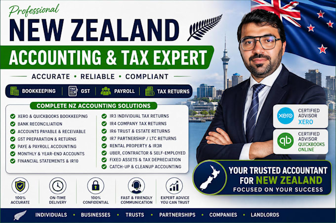 do new zealand accounting tax gst xero and tax returns