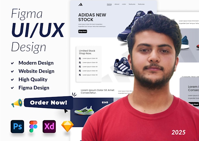 design an awesome website in figma