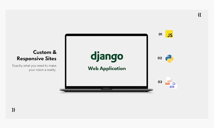 develop a fast full stack web application with django