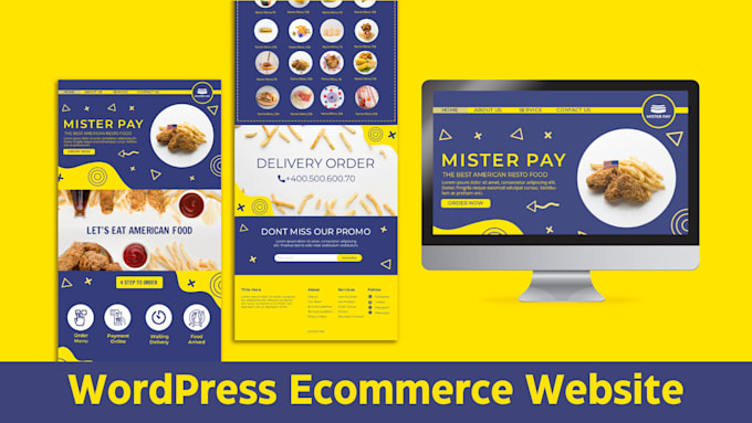 build wordpress ecommerce website online store