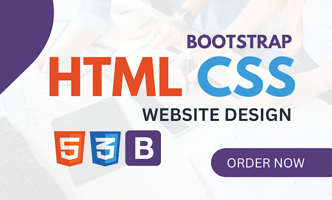 Design fully responsive html css bootstrap website by Smartdev6474 | Fiverr
