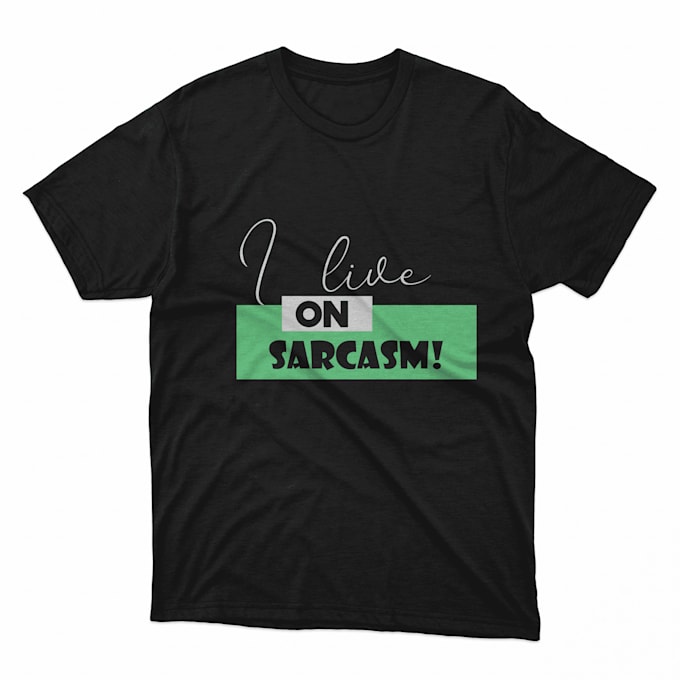 make a simple creative t shirt design