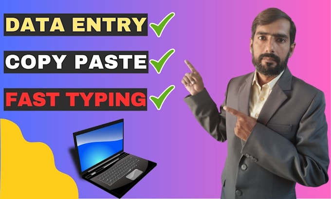 Do data entry, typing and copy paste by Mshahzad783 | Fiverr
