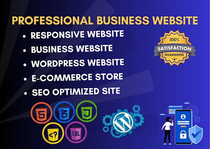 create catchy and demanding websites for business