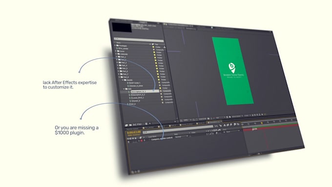 edit any envato elements or videohive after effects template