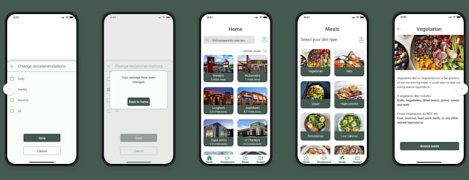 Design the ux ui screens for web apps by Antonioeii | Fiverr