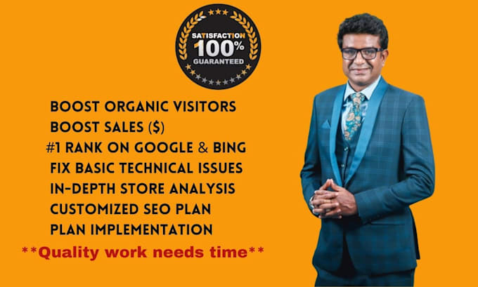 do advanced shopify website SEO to boost visitors and sales