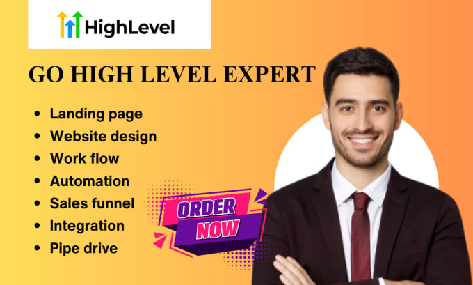 Be your gohighlevel website ghl automation sale funnel go high level