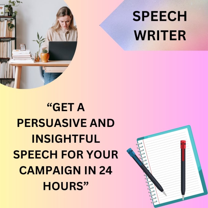 write a persuasive and insightful speech for your campaign