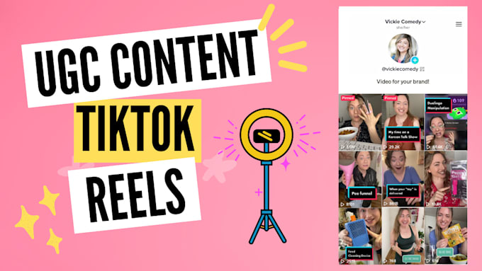 Create ugc videos for tiktok or reels by Vickieproduces | Fiverr
