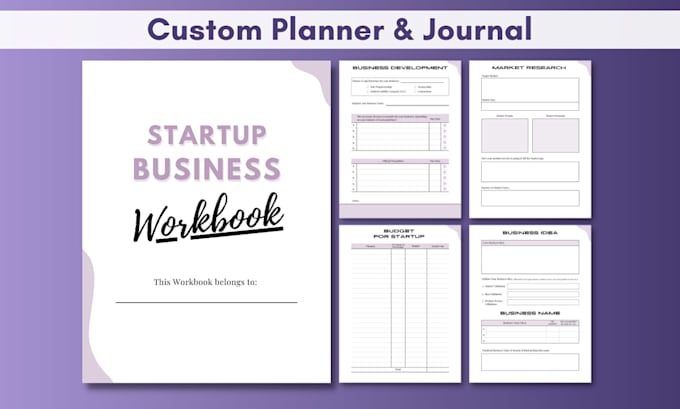 design printable planner or journal pages, canva template