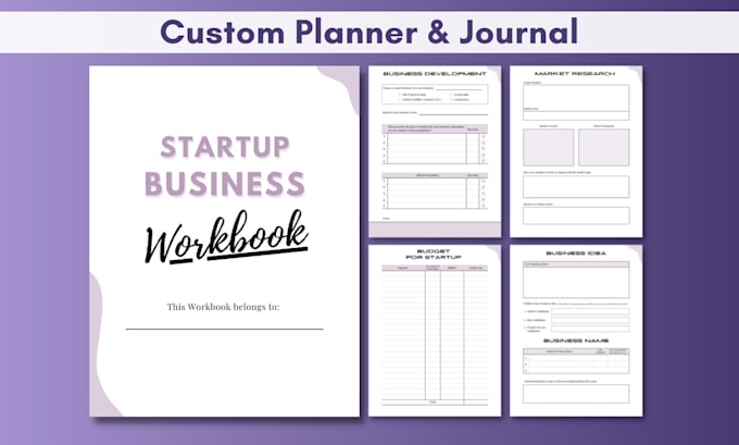 Design printable planner or journal pages canva template by Ana 023