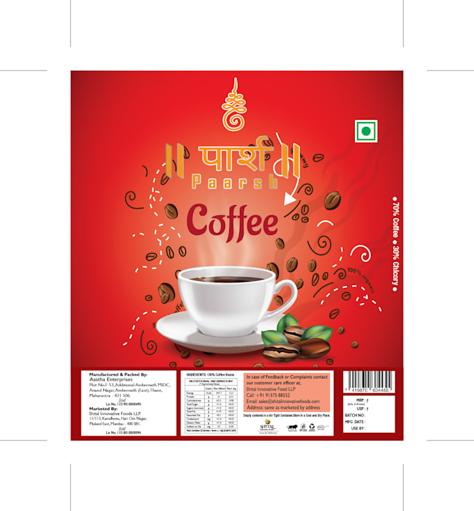 label, broacher, flyer designs