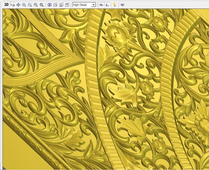 making gorgeous door design 3d for cnc carving