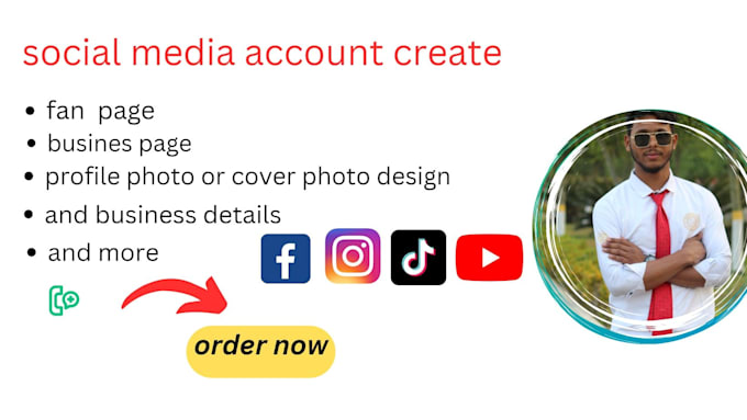 Do set up a professional facebook page, fan page, instagram by ...