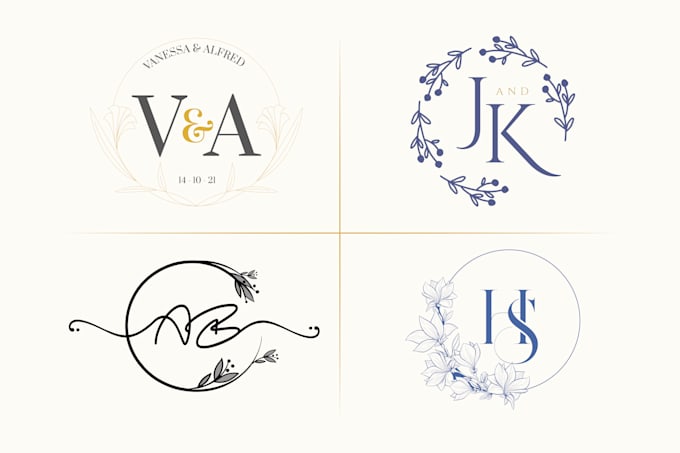 do memorable, anniversary, wedding logo, or monogram