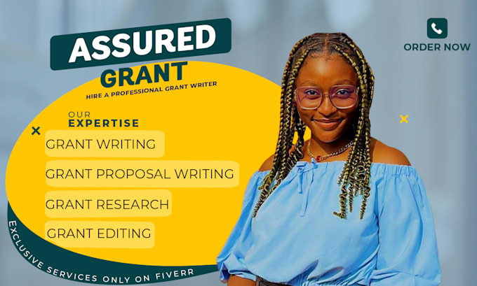 research, write a well detailed grant proposal, grant application, 501c3