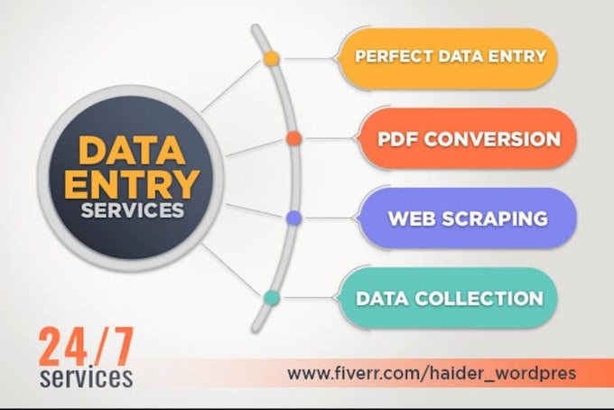 do web researching, scraping ad data entry as a virtual assistant