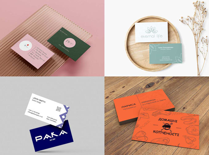 creative and professional business card design