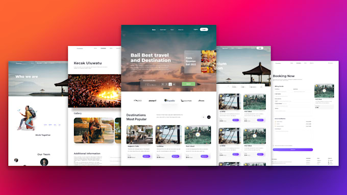 Create ui ux design for website mobile and tablet in figma by ...