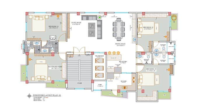 provide high quality 3d architectural visualization