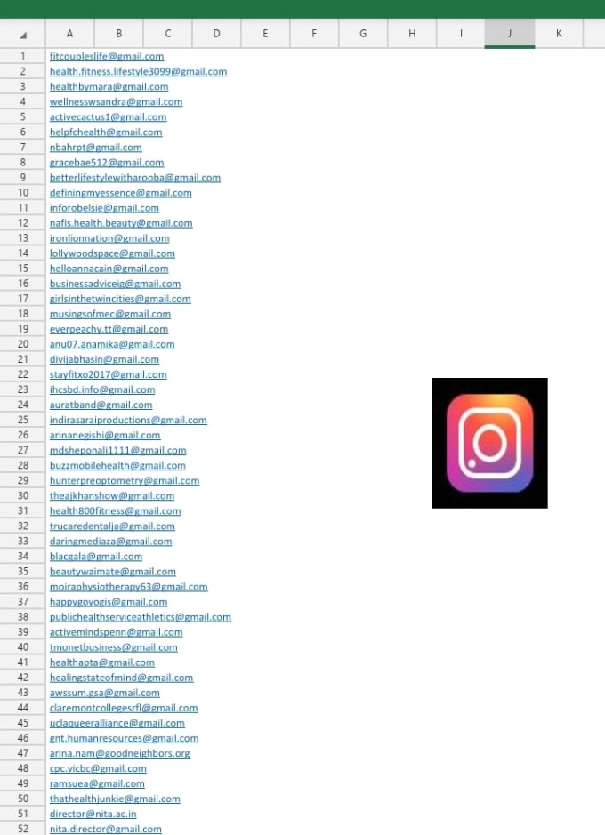 I will do email scraping for any social media platform