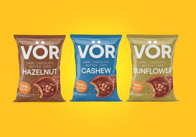 design professional packaging or product labels