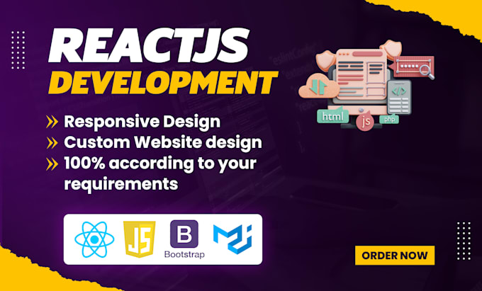 be your reactjs developer,create react front end, react tailwind css typescript