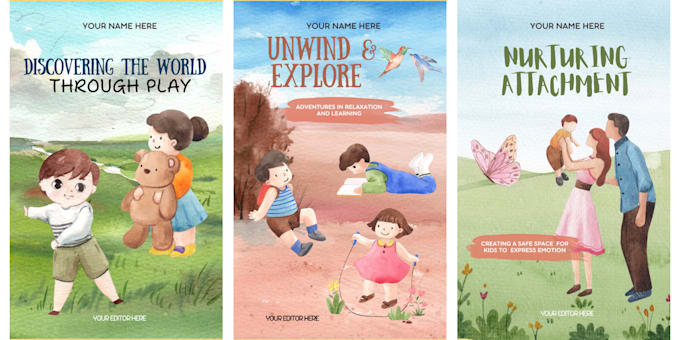 write and design minimalist childrens book