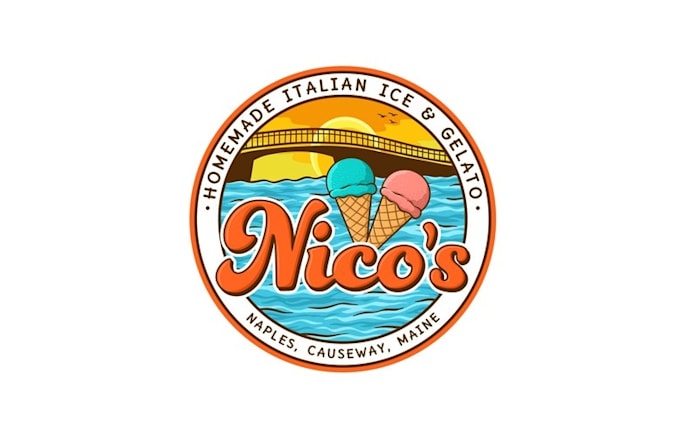 Design fun ice waterfront logo by Stacie_perkins | Fiverr