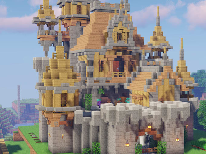 Build anything you want in minecraft by Mak4566 Fiverr