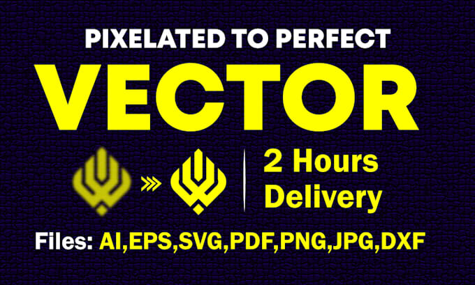 do vector tracing, vectorize image or convert logo to vector
