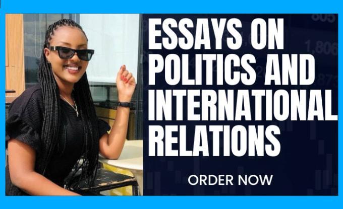 I will write content on international relations and political science