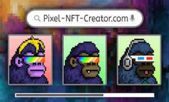 Create a pixel art nft collection for your project by Thab ang Fiverr